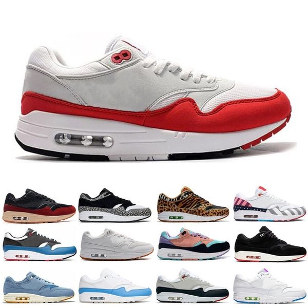

classic 1 1s running shoes for men women white atomic teal parra elephant cny mens womens outdoor sports sneakers size 5.5-11
