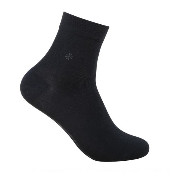 

spring and socks and summer new chitin men's soft deodorant foot cotton business mid-leg men's socks antibacterial uyyhz, Black