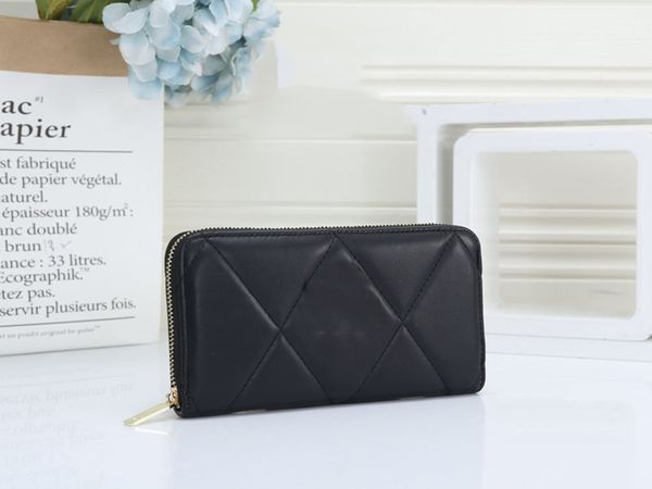 

luxurys designers wallets lady long wallet multicolor coin purse card holder original women classic zipper pocke, Red;black