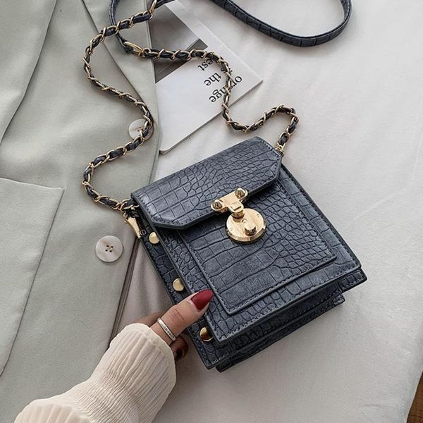 

cross body female rivet pu leather crossbody bags for women 2021 chain shoulder messenger bag ladies hand sling luxury handbags designer