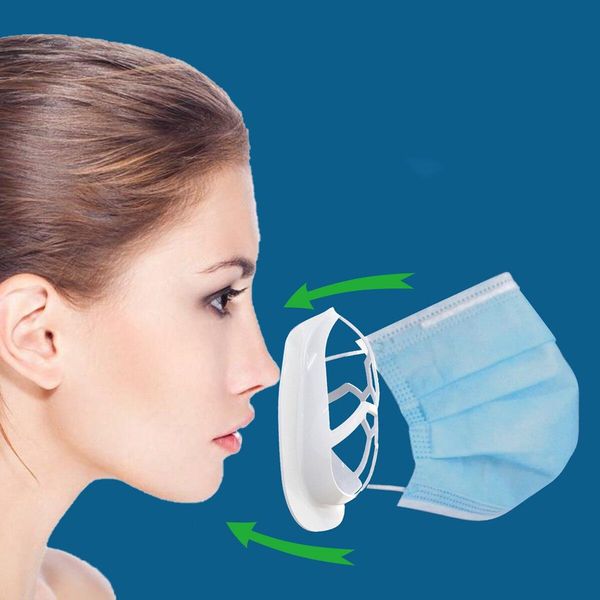 

3d mouth mask support breathing assist help mask inner cushion bracket food grade sile mask holder breathable valve sqcxiz