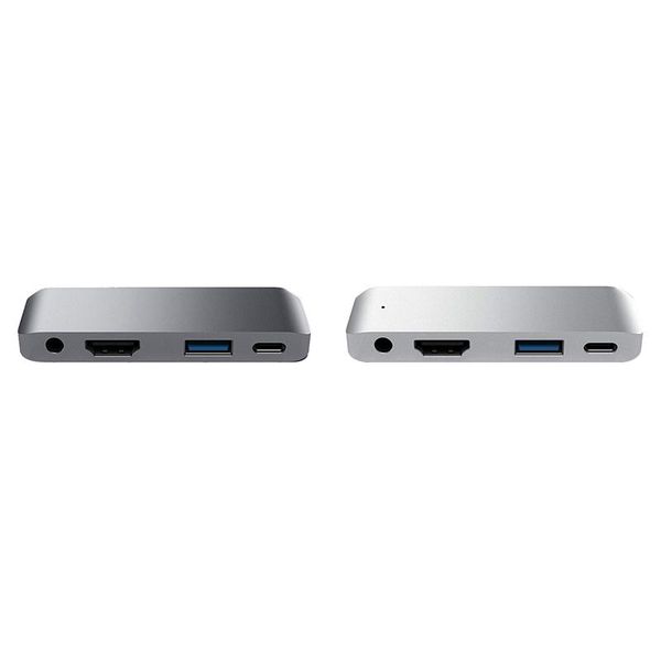 

usb c hub with 3.5mm o jack 4k hdmi 5gbps usb port 18w charging multi hub for 2020 ipad tablet lapdesksmartphone