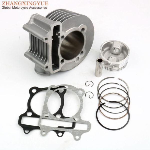 

63mm 200cc big bore cylinder kit for kymco agility r16 like people eu3 super 8 150cc 4 stroke scooter engine parts1