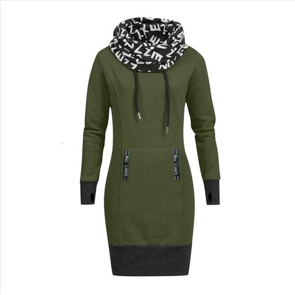 

women long sleeve letter print dresses collar casual dress ladies turtleneck bandage mini dress vestidos ropa mujer wyy, Black;gray