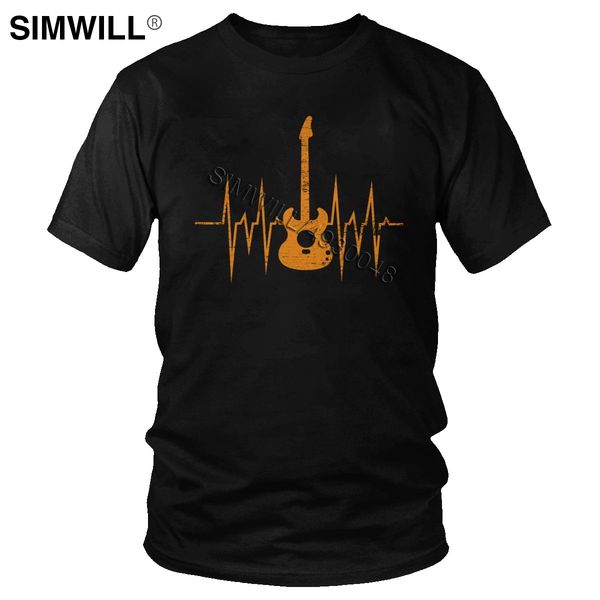 

retro heartbeat musician bass guitar men's stylish short sleeves bassist tee gift summer apparel sport hooded sweatshirt hoodie men t s