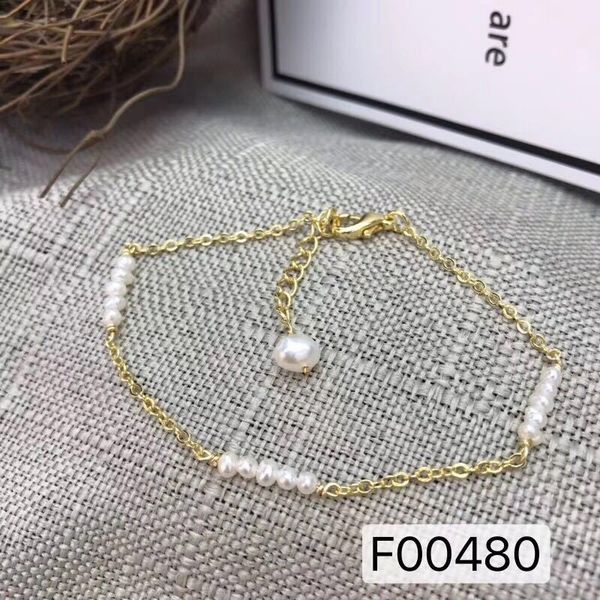 

ezjvx bracelet simple pearl jewelry korean version lighthandmade jewelry temperament natural pearl bracelet personality natural fashion acce, Golden;silver