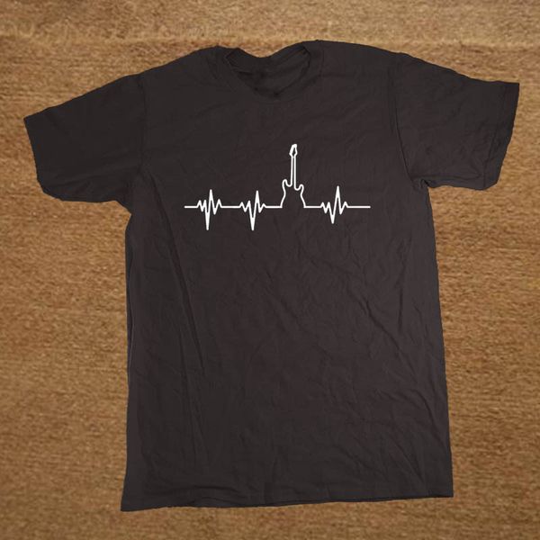 

гитары heartbeat летняя футболка мужские отпечатано на заказ с коротким рукавом валентина подарок пара футболки спорт толстовка с капюшоном