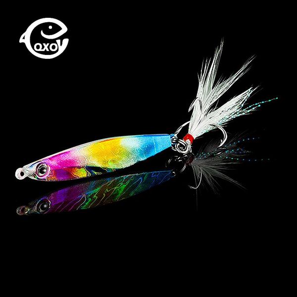 

qxo fishing lure jig light jigging shad lure bait wobbler spinners spoon bait squid ocs winter sea ice fishing minnow wmtnba yyysports