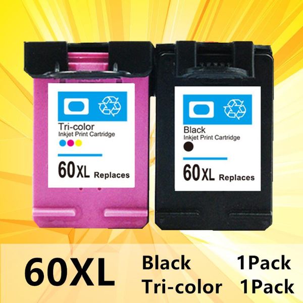 

60xl remanufactured ink cartridge 60 60 xl deskjet f2480 f2420 f4480 f4580 f4280 d2660 d2530 d2560 psmart c4680 printer