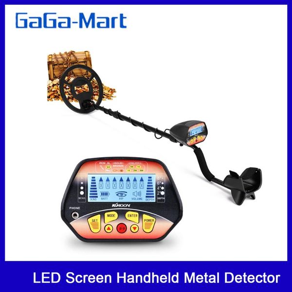 

md-3028kk 10 inch waterproof search coil led screen handheld metal detector high sensitivity detecting gold metal finder headset