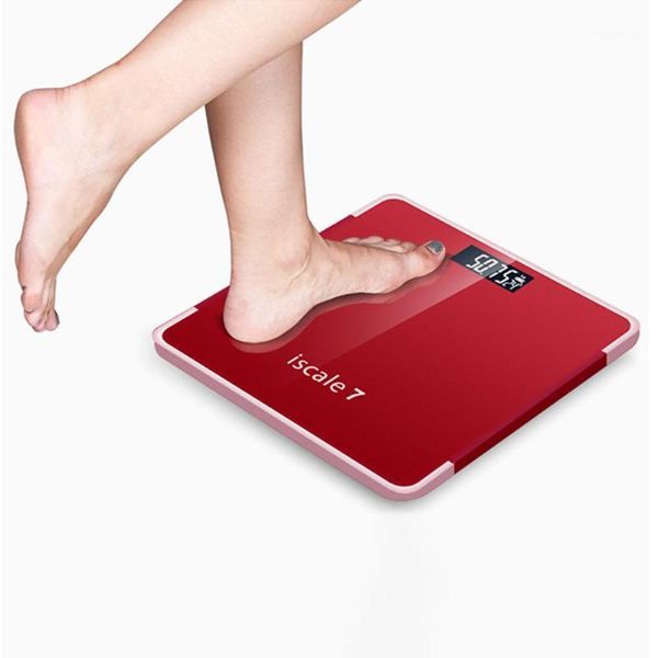 

bathroom & kitchen scales 180kg accurate electronic weight tempered glass home floor body scale1