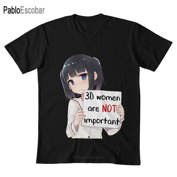 

sport 2d &gt; 3d anime meme t shirt anime nyan manga sword art online studio ghibli senpai spirited away boobs hentai loli