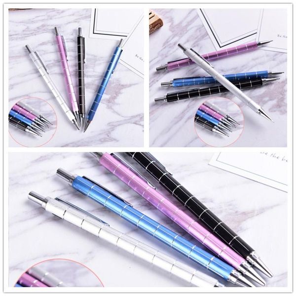 

new 1pc automatic writing pencil automatic metal drafting drawing mechanical pencils for office school supplies1