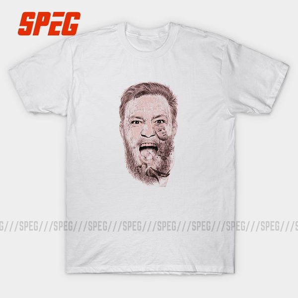 

conor mcgregor art t shirt men short sleeve 100% cotton t-shirt male round neck tees sport hooded sweatshirt hoodie