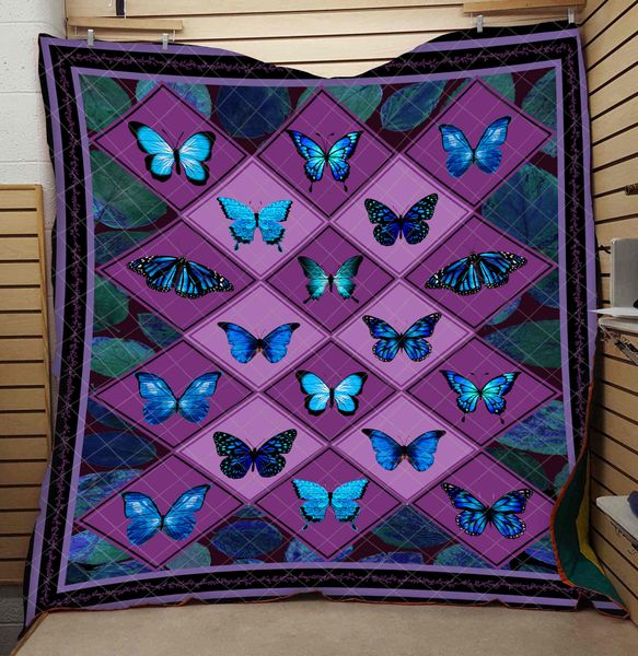 

2020 fashion home textile colorful butterfly printing quilt soft and warm thin comfort for teens and duvet cover