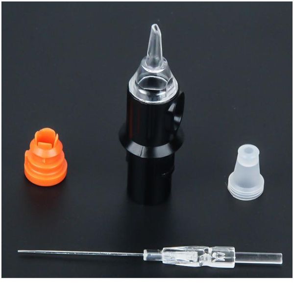 

tattoo cartridge needle 10pcs rl/m1/rm professional disposable semi-permanent eyebrow lip makeup needles for tattoo mac qylxrj