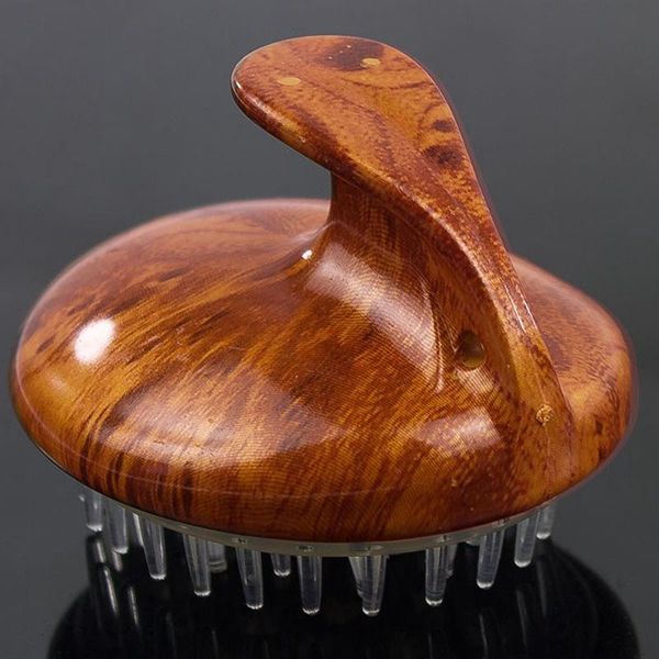 

bath brushes, sponges & scrubbers 1 piece brush head to wash clean care hair root itching scalp massage comb silicone anti-dandruff shampoo