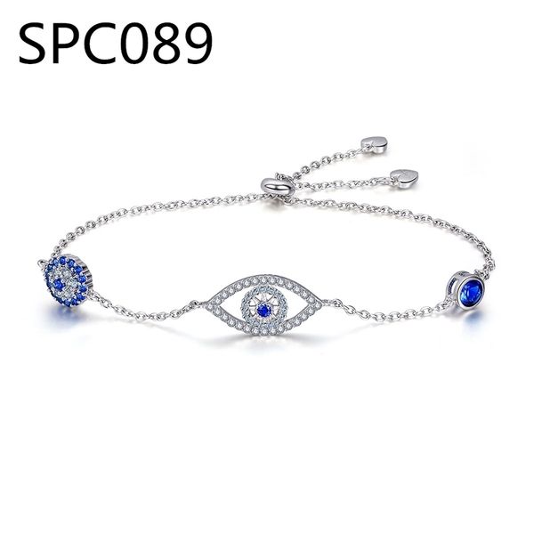 

without box) spc5 alloy charm women bracelet with murano glass beads fashion diy european style jewelry y200730, Black