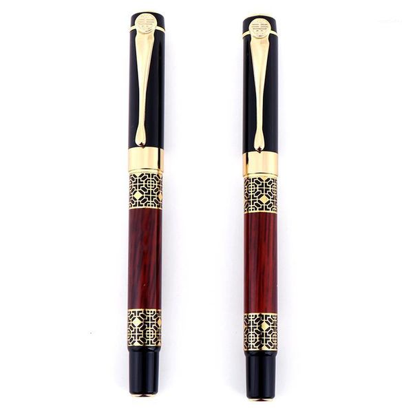 

fountain pens pen ink metal redwood for writing stationery vintage calligraphy school supplies gifts1