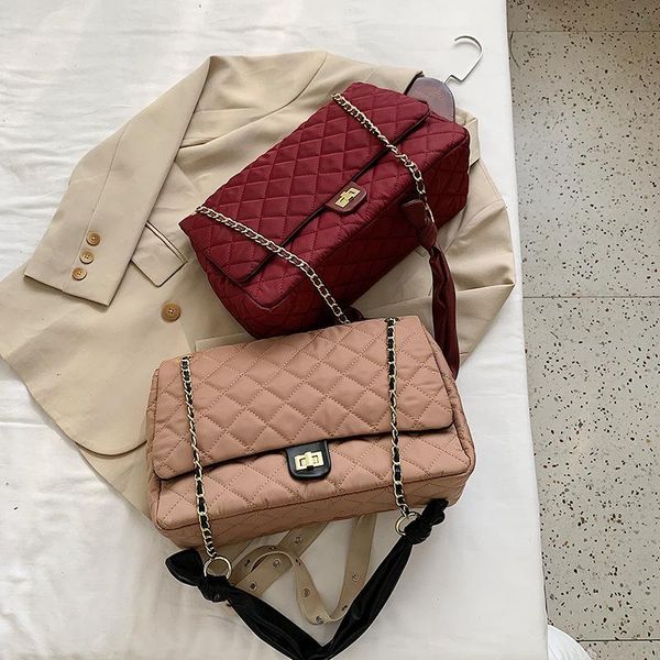 

2020 new luxury fashion woven bag lattice vintage women's crossbody bags large capacity women pu leather crossbody bag 2020