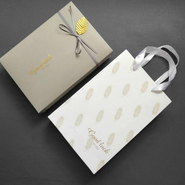 

10pcs/lot handmade gift packing box & bag wedding party gift decoration package material 18122001