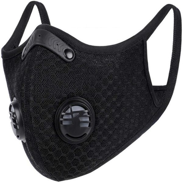 

bike masks carbon anti fa dust mask activated with mesh woman ebla running fa valves man isolation biking cycling anti-pollution bike w dhin