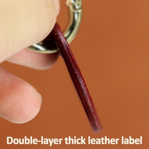 

personalized leather dog id tag customized dog cat name tags engraved anti-lost pendant pet dogs collar acc wmtieo