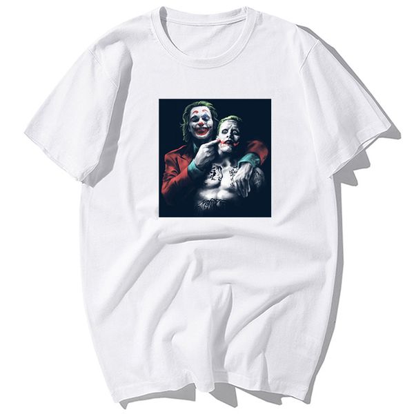 

funny the killing joaq joker hip hop print 2020 summer men's casual tshirt harajuku streetwear sport hooded sweatshirt hoodie men t shi