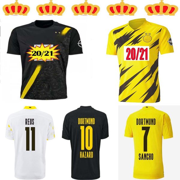 

игрок версия 2020 2021 dortmund haaland football jersey reus sancho football jersey dortmund emre может взрослый футбол джерси, Black;yellow