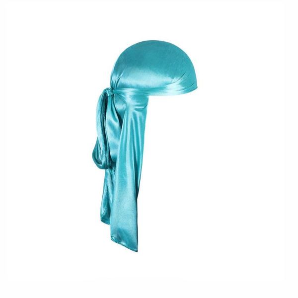 

ladies supply long tail pirate hat turban hat baotou, Blue;gray