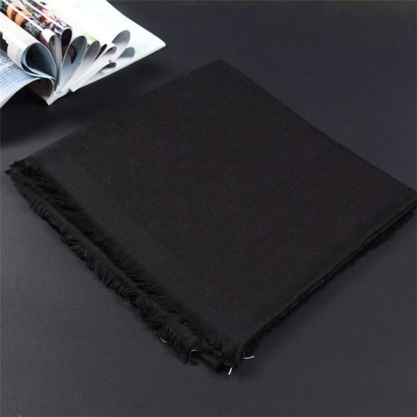 

Winter scarf unisex wool scarfs classic letter Wrap Unisex ladies cashmere shawl original scarf 140X140cm