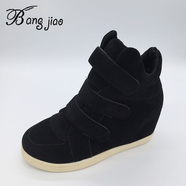 

flying direct sales stores shoes, visceral hidden high heels, invisible women's casual shoes, Black