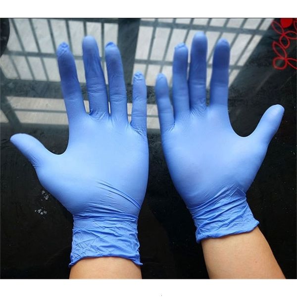 

disposable 100 waterproof natural rubber latex nitrile f48dfactory durable protective gloves