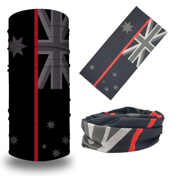 

color outdoor face bandana head wrap bandana australian shipping flag black scarves mask seamless hhetk