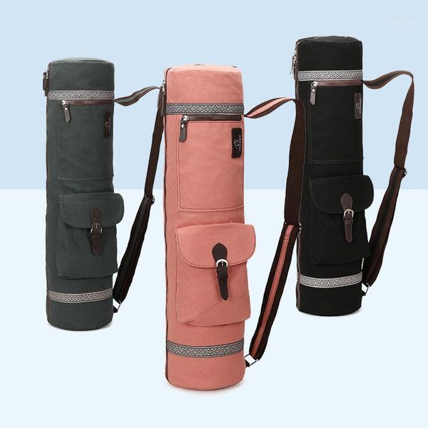 

yoga mats multifunctional bag large capacity fashion shoulder thickening mat sports fitness1