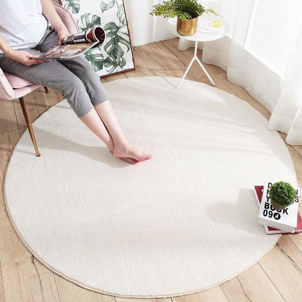 

japanese style round carpet livingroom home soft bedroom carpet sofa coffee table rug computer chair floor mat brief kids tatami1
