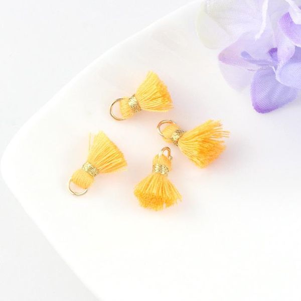 

30pc lot mini cotton fatty tassels diy boho jewelry making supplies bracelet necklace finding fringe trim pendants small tassels h jlladv