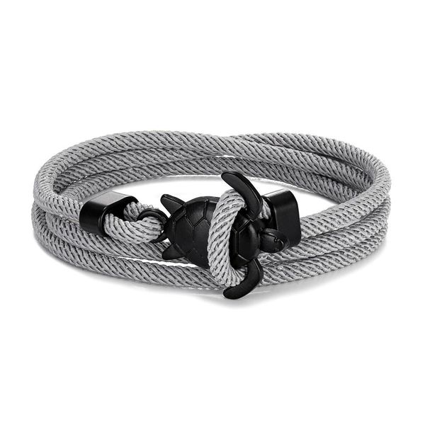 

mkendn hand braided sea turtle viking bracelet charms darkblue rope for men women beach wristband adjustable jewelry homme bbyqyn alice_bag