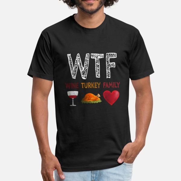 

wtf wine turkey family t shirt hip hop vintage summer tracksuit hoodie sweatshirt