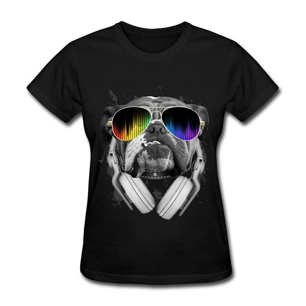

summer men tee shirt spreadshirt funny bulldog dj 's t-shirt custom made t-shirt sport hooded sweatshirt hoodie