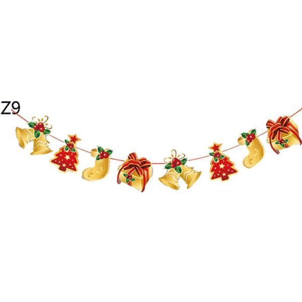 

с рождеством декоративный флаг баннер новый год партия овсянка флаги garland санта-клаус снеговика олень xmas гобелен decortion jllqpb