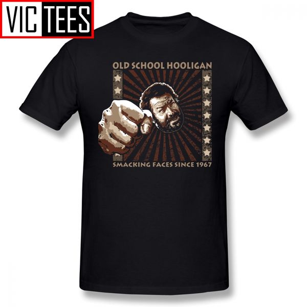 

mens bud spencer t shirts smacking faces t-shirt printed plus size tee shirt mens 100% percent awesome tshirt sport hooded sweatshirt hoodie