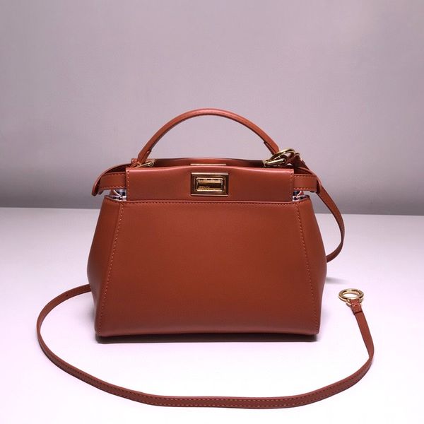

7a designer totes classic ladies handbags customized quality bag high-end fashion metallic accessories with long straps can be slugged on on, Black;red
