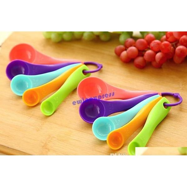 

5pc/set eco-friendly kitchen craft colourworks measuring spoons spoon teaspoon scoop cup baking utensi jllzyo xhhair