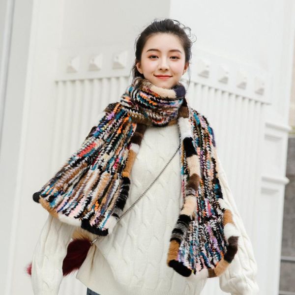 

sell 2021 winter new arrival sj008 luxury girl's real scarf, Blue;gray