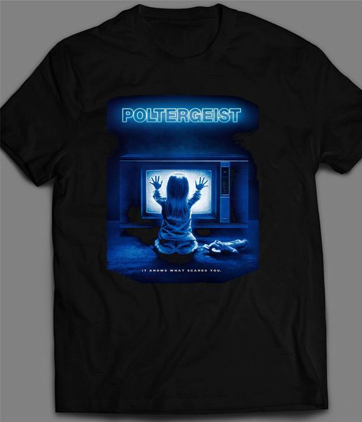 

vintage horror movie poltergeist poster pure cotton hoodie designers t shirts sweatshirt