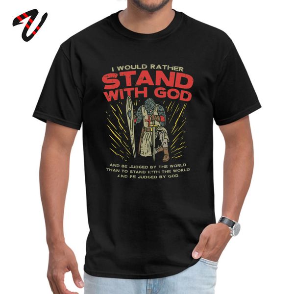 

sport stand with god t-shirt men bible verse t shirts jesus knight gift tshirt letter warrior praise the sun sweatshirts vintage