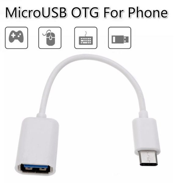 

type-c otg adapter cable for samsung s10 s10+ xiaomi mi 9 android macbook mouse gamepad tablet pc type c otg usb cable