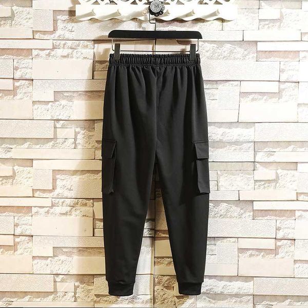 

2020 spring autumn black skinny pocket pants fashions joggers casual sweatpants track men's sweat trouser