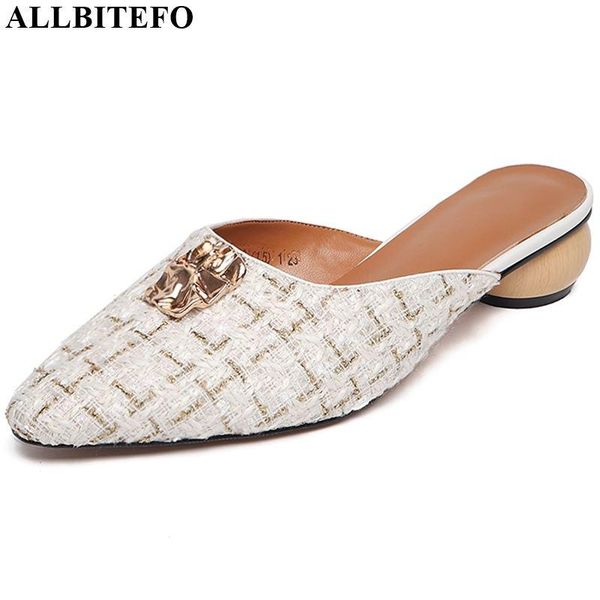 

allbitefo comfortable low-heeled summer women sandals women high heel shoes sandals party shoes, Black